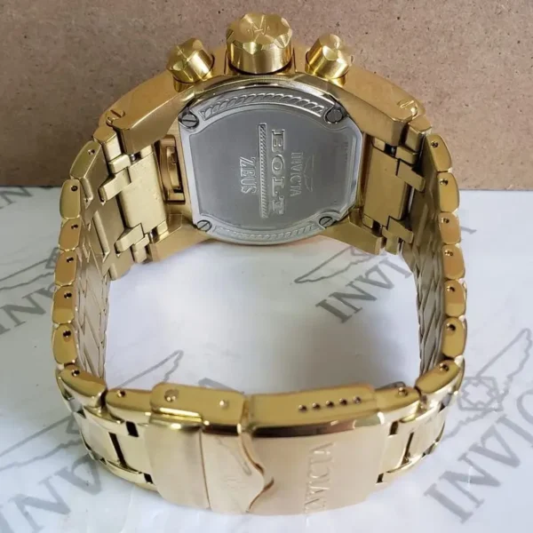 Relógio Estilo VISTIQ Zeus Magnum – Luxo, estilo imponente, banhado a ouro 18K - Imagem 5
