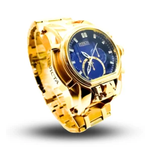 Relógio Estilo VISTIQ Zeus Magnum – Luxo, estilo imponente, banhado a ouro 18K