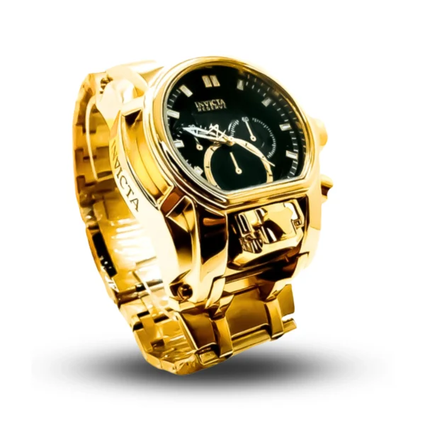 Relógio Estilo VISTIQ Zeus Magnum – Luxo, estilo imponente, banhado a ouro 18K - Imagem 10