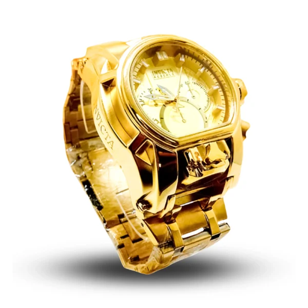 Relógio Estilo VISTIQ Zeus Magnum – Luxo, estilo imponente, banhado a ouro 18K - Imagem 7