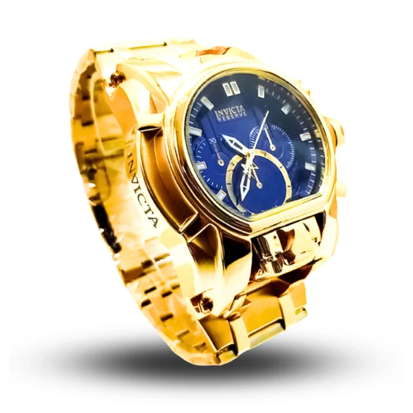 Relógio Estilo VISTIQ Zeus Magnum – Luxo, estilo imponente, banhado a ouro 18K - Imagem 9