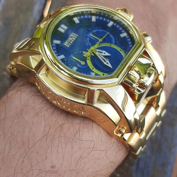 Relógio Estilo VISTIQ Zeus Magnum – Luxo, estilo imponente, banhado a ouro 18K - Imagem 3