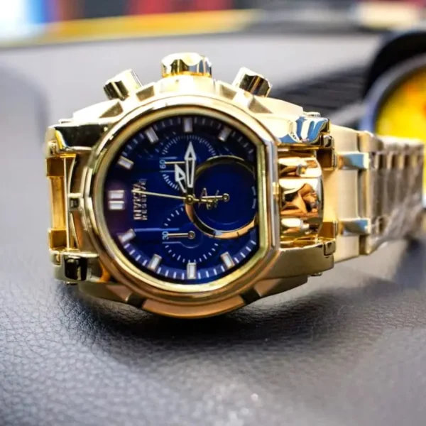Relógio Estilo VISTIQ Zeus Magnum – Luxo, estilo imponente, banhado a ouro 18K - Imagem 4