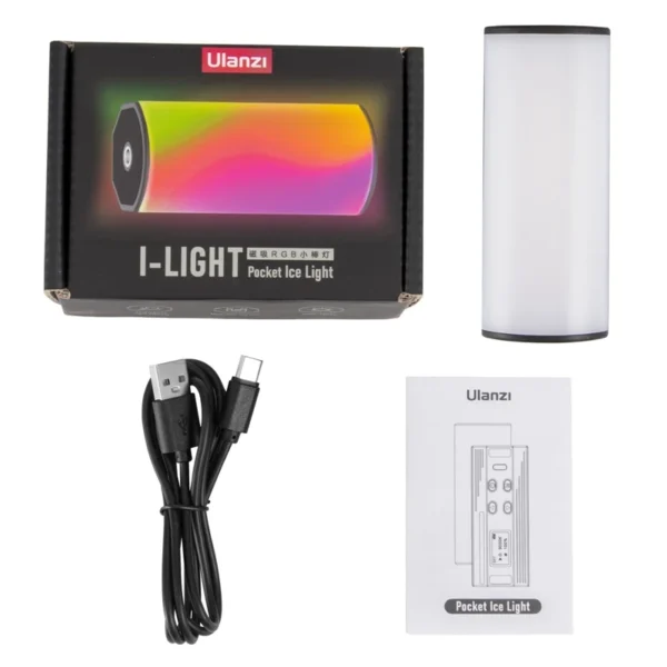 Ulanzi i-Light VL119 RGB Bastão de Luz Portátil LED RGB 2500-9000K - Imagem 7