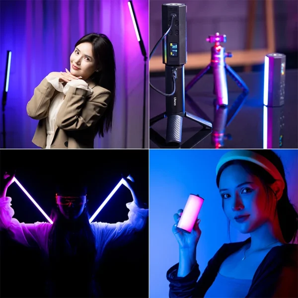 Ulanzi i-Light VL119 RGB Bastão de Luz Portátil LED RGB 2500-9000K - Imagem 6