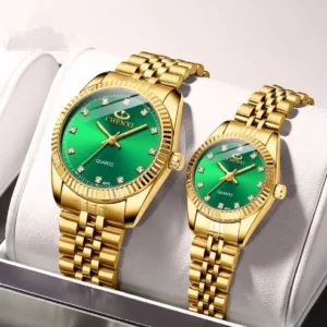 Relógios CHENXI casal Stainless Steel Quartz