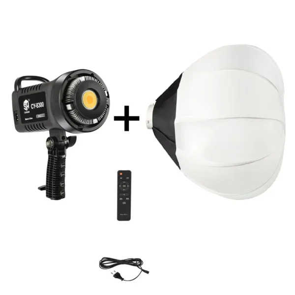 Luz de vídeo LED para fotografia de 100 W, 8300 CY, - Imagem 6