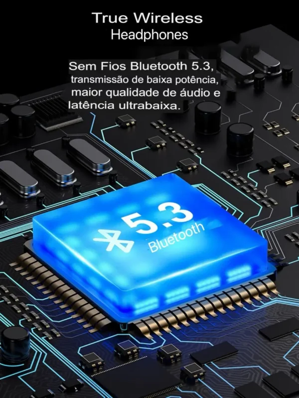 Fone de Ouvido Bluetooth T520BT com Microfone | Bateria 57h, Graves Potentes, Dobrável - Imagem 4