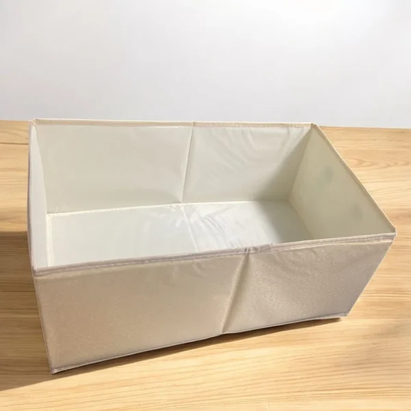 Kit 4 Cestos de Armazenamento Aberto para Roupas Modelo e Decorações de Quarto Doméstica Caixa Guarda Roupas - Imagem 6