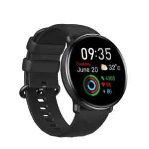 Smartwatch Zeblaze GTR 3 Pro Feminino com Chamadas, Tela AMOLED 1.43" e Pulseira Inox – Monitor de Saúde e Notificações