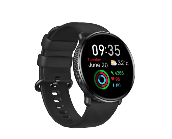 Smartwatch Zeblaze GTR 3 Pro Feminino com Chamadas, Tela AMOLED 1.43" e Pulseira Inox – Monitor de Saúde e Notificações