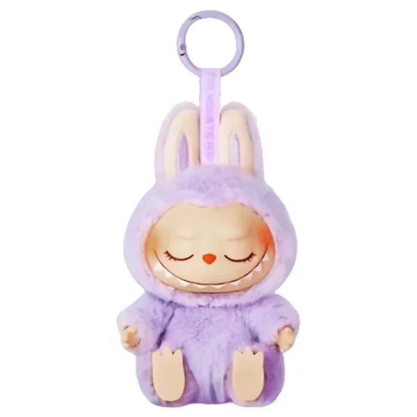 Mini Boneco Labubu Macaron – | 7 Estilos Sortidos | Chaveiro Colecionável de Pelúcia e PVC - Imagem 11