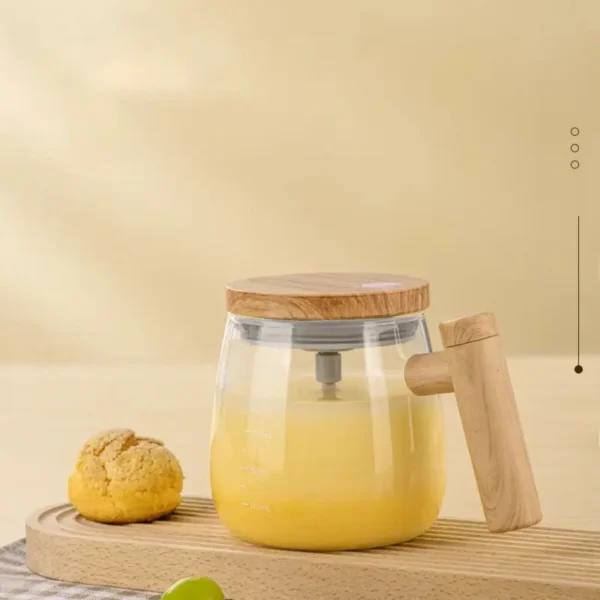 Copo Mixer Automático Zürich 400ml USB Recarregável – Mistura com 1 Clique | Ideal para Café, Chá, Chocolate Quente e Mais - Imagem 5