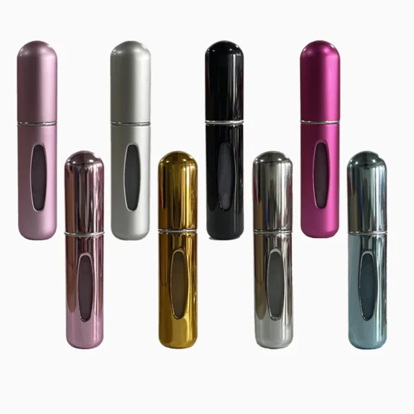 Mini Spray Portátil 5ml para Perfume ou Álcool | Recarregável, Elegante e Ideal para Viagens - Imagem 5