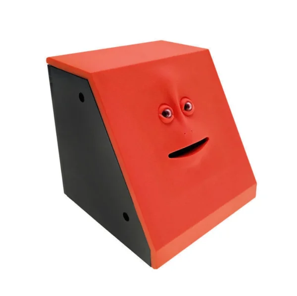 Cofrinho Divertido que Engole Moedas com Rosto Animado – Automático e Interativo | Presente Criativo para Crianças - Imagem 9