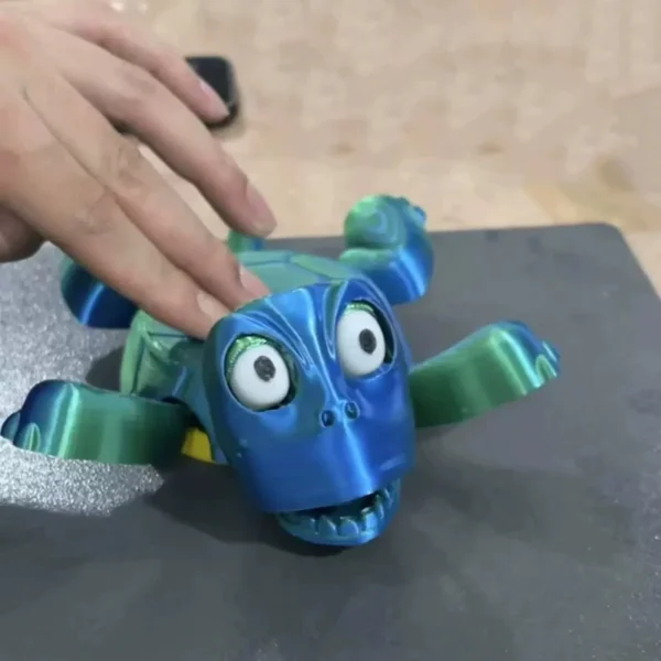 Porta-Copo 3D Tartaruga Divertida | Estampa Engraçada | Decoração Criativa para Casa e Escritório - Imagem 3