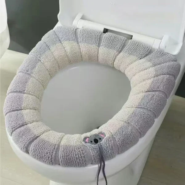 Assento Almofadado para Vaso Sanitário com Alça Higiênica | Lavável, Térmico e Universal – 4 Cores - Imagem 3