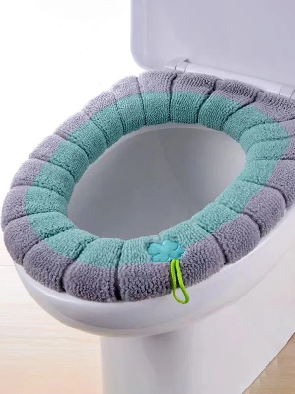 Assento Almofadado para Vaso Sanitário com Alça Higiênica | Lavável, Térmico e Universal – 4 Cores - Imagem 8