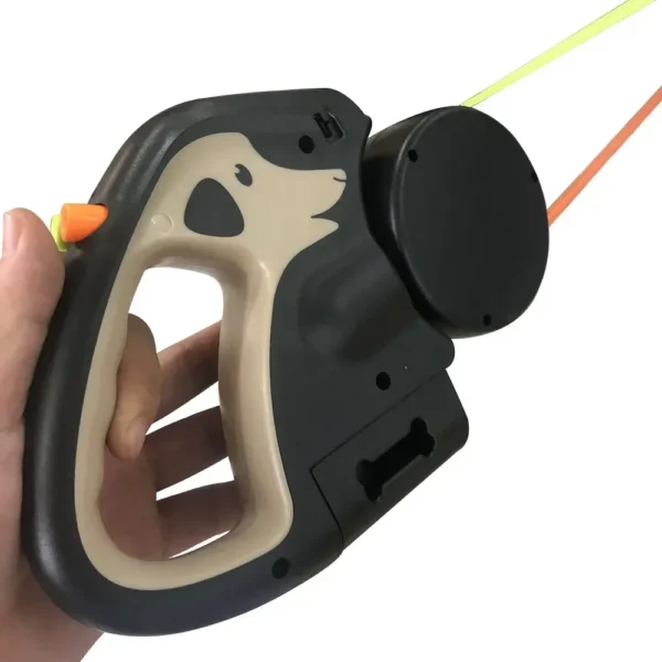 Guia Retrátil Duplo com Lanterna, Suporte de Saquinhos e Tecnologia Antienrosco – 3m para 2 Cães - Imagem 18