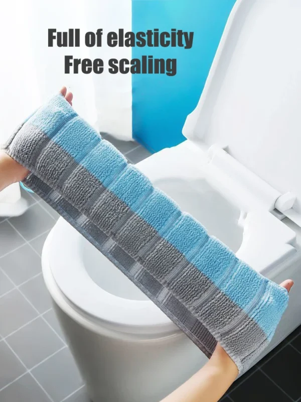 Assento Almofadado para Vaso Sanitário com Alça Higiênica | Lavável, Térmico e Universal – 4 Cores - Imagem 11