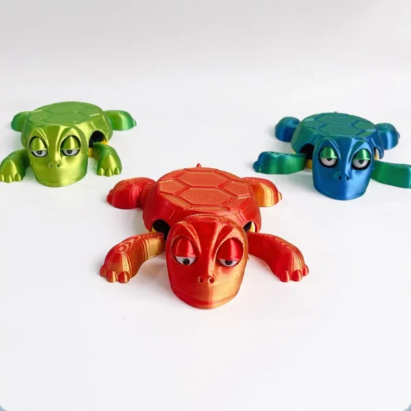 Porta-Copo 3D Tartaruga Divertida | Estampa Engraçada | Decoração Criativa para Casa e Escritório - Imagem 17
