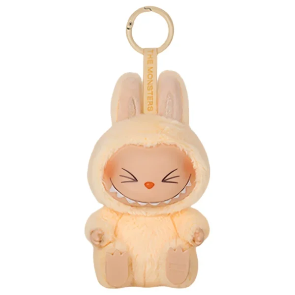 Mini Boneco Labubu Macaron – | 7 Estilos Sortidos | Chaveiro Colecionável de Pelúcia e PVC - Imagem 8